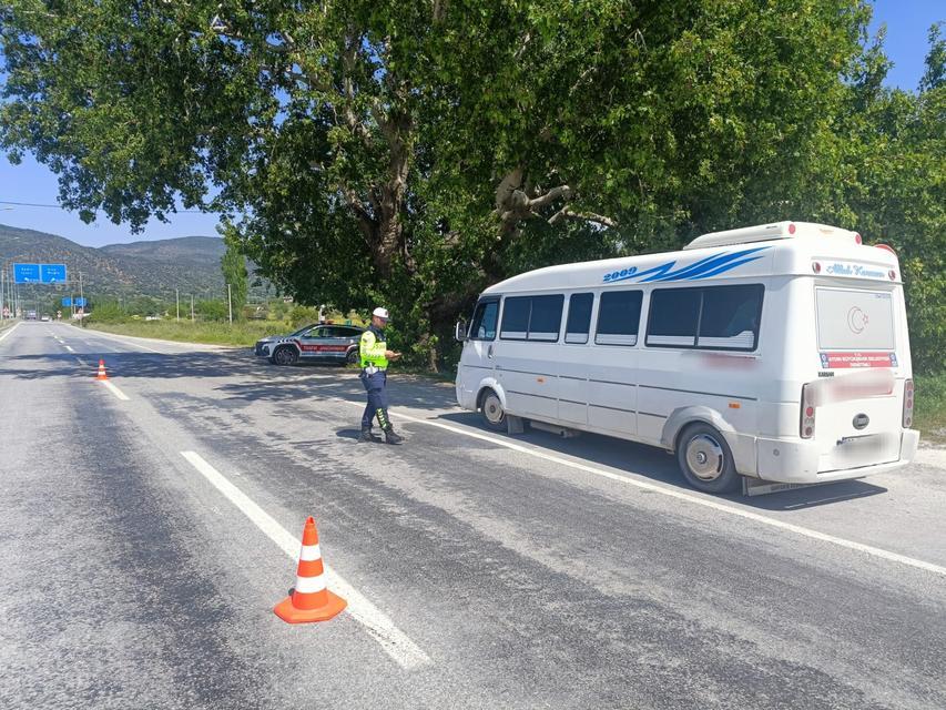 Aydın jandarması'ndan 'sivil' trafik denetimi