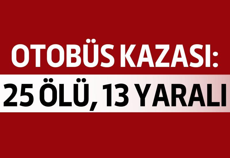 Peru'nun kuzeyindeki And Dağları’nda meydana gelen otobüs kazasında 25 kişi hayatını kaybetti, 13 kişi de yaralandı.
Peru'nun kuzeyindeki And Dağları’nda yolcu otobüsü nehre düştü. Kazada 25 kişi hayatını kaybetti, 13 kişi de yaralandı. Cajamarca Bölge Savcısı Olga Bobadilla, yaptığı açıklamada otobüsün dün akşam saatlerinde Sorochuco kasabasına giderken bir yamaçtan nehre düştüğünü aktararak, "Kaza gece oldukça engebeli ve asfaltsız bir yolda meydana geldiği ve otobüs nehre düştüğü için hala bilgi toplanıyor" ifadelerini kullandı.
Otobüsün hareket ettiği Celendin kasabasında 3 günlük yas ilan edildiği bildirildi.