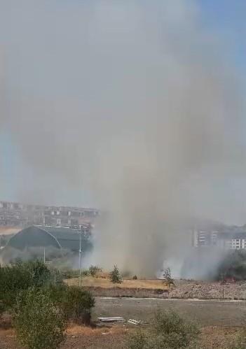 Otluk alanda çıkan yangın söndürüldü