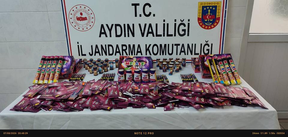 Aydın’da yasaklı madde alarmı! İş yerinden 4 bin 630 parça çıktı