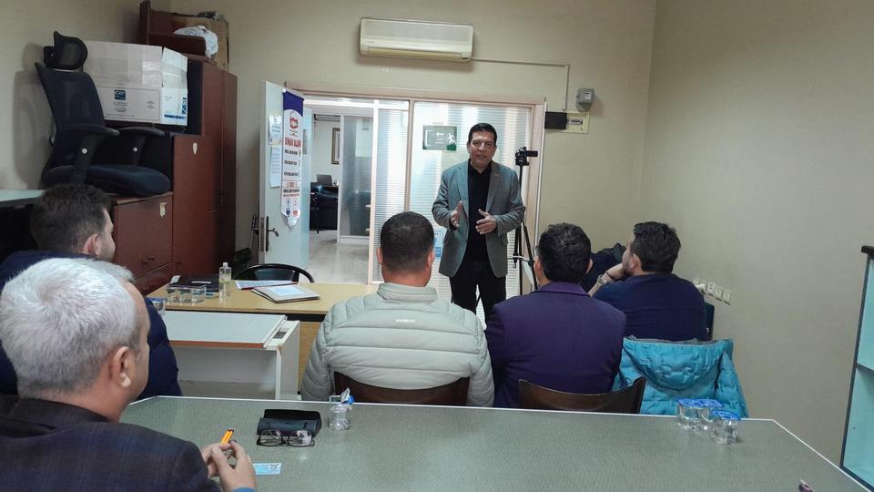 Aydın İnşaatçılar Odası'nın mesleki yeterlilik sınav desteği sürüyor