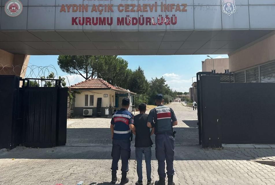 Aranan hırsızlık hükümlüsü Köşk’te yakalandı