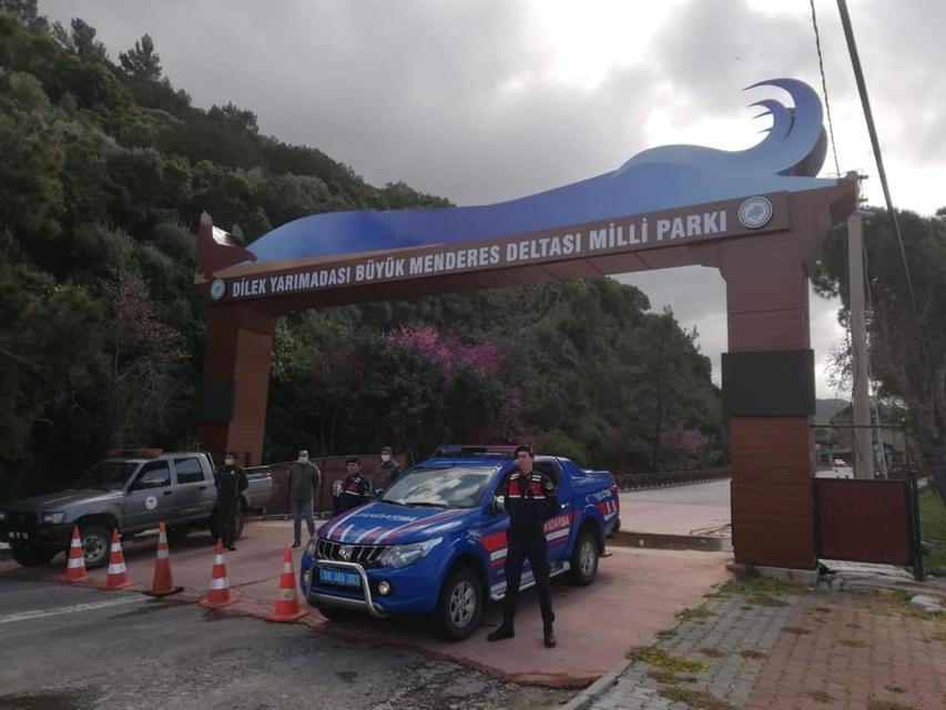 KUŞADASI DİLEK YARIMADASI MİLLİ PARKI KAPILARINI KAPATTI