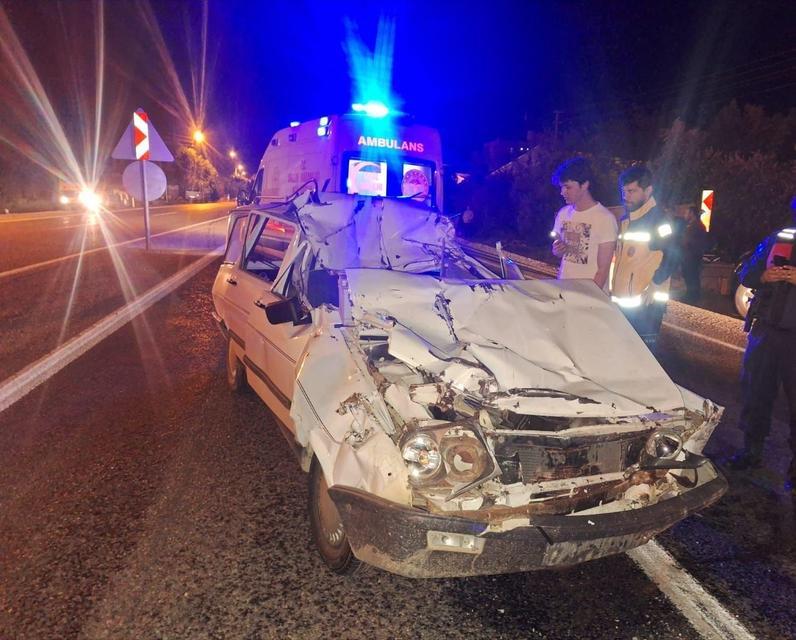 OTOMOBİL, TIRA ARKADAN ÇARPTI, SÜRÜCÜ HAYATINI KAYBETTİ