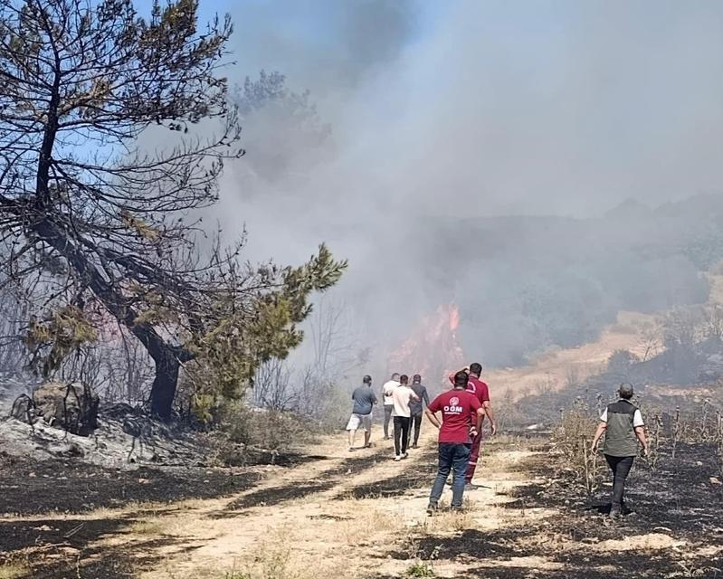 Semaver ateşinden çıkan yangın söndürüldü: 1 gözaltı