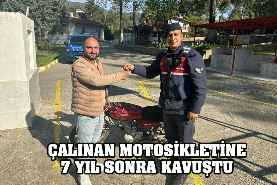 Aydın’da çalınan motosikletine 7 yıl sonra kavuştu