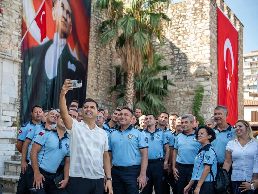 BAŞKAN ÖMER GÜNEL, ZABITA HAFTASI'NI KUTLADI