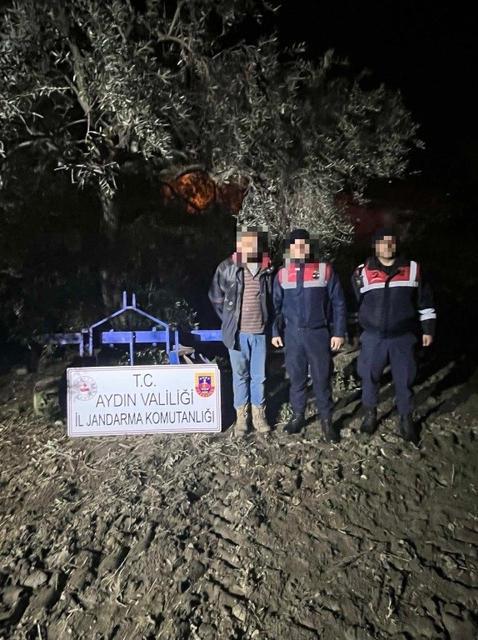 Aydın'da tarım aletlerini çalan hırsızlar yakalandı