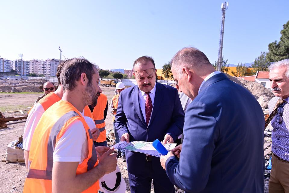 VALİ CANBOLAT'TAN AYDIN'DAKİ SPOR YATIRIMLARINA YAKIN TAKİP