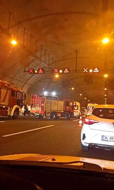 Tünelde feci kaza: 3 ölü, 1 ağır yaralı