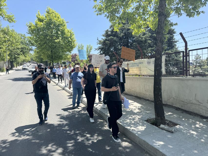 Üniversite öğrencilerinden zam protestosu