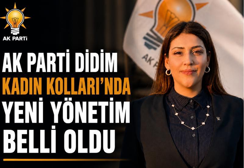 AK Parti Didim Kadın Kolları’nda yeni yönetim belli oldu