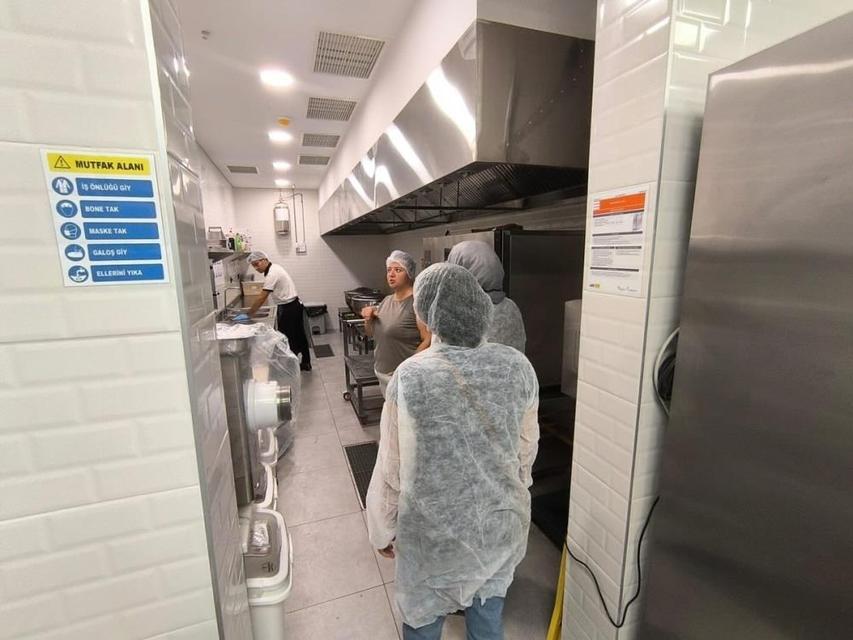 Köşk'teki işletmelerin yemekhaneleri denetlendi