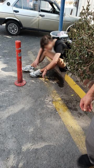 Otomobil ile elektrikli bisiklet çarpıştı: 2 yaralı