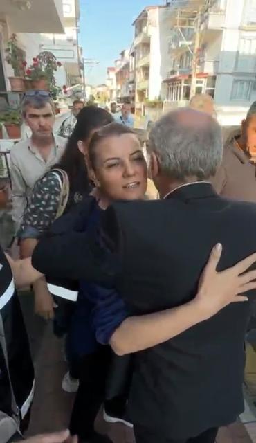 BAŞKAN FATMA KAPLAN HÜRRİYET'İN, POLİS ARACINA BİNDİĞİ ANLARIN GÖRÜNTÜSÜ ORTAYA ÇIKTI