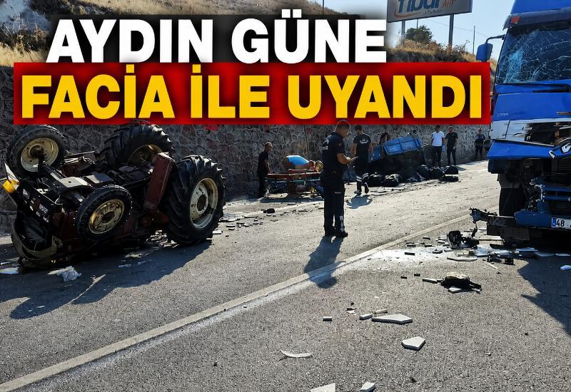 Aydın güne facia ile uyandı