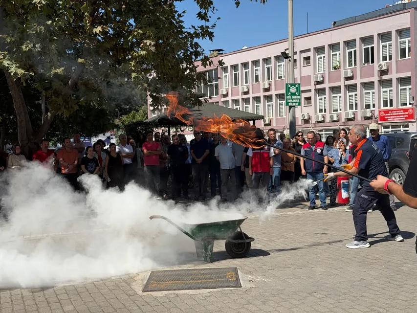 Aydın Tarım Müdürlüğü’nde afet provası