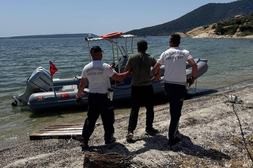 Aydın’da aranan o firari Bafa Gölü kıyısında yakalandı