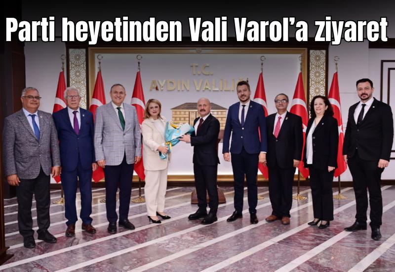 İYİ Parti heyetinden Vali Varol’a ziyaret