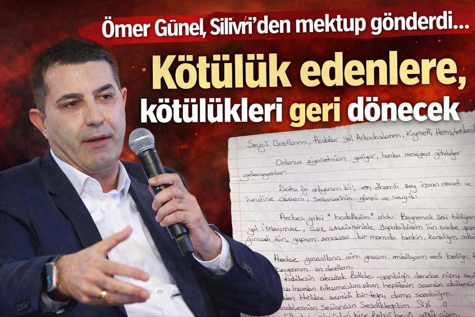 Günel: Kötülük edenlere, kötülükleri geri dönecek
