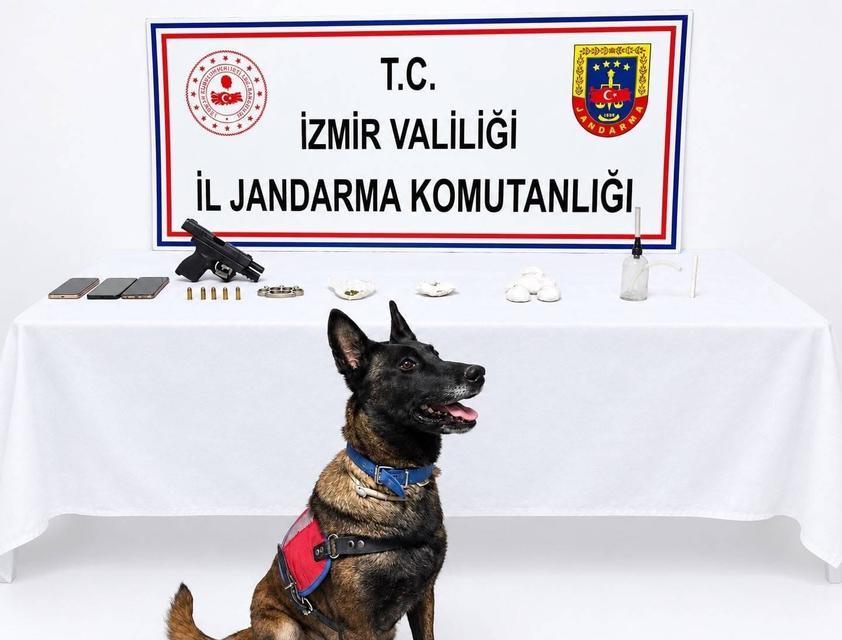 İzmir'de jandarmadan uyuşturucu operasyonu