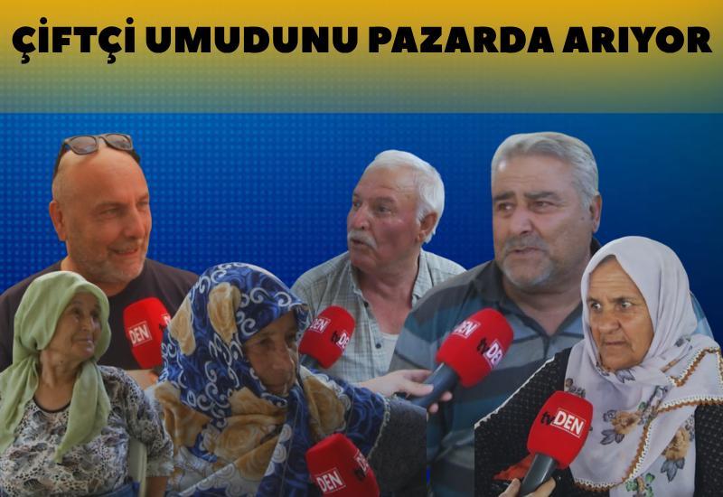 Çiftçi umudunu pazarda arıyor