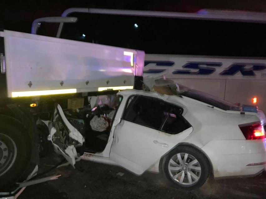 Doğum günü kutlamasına giderken yaşanan feci kazada 2 genç öldü