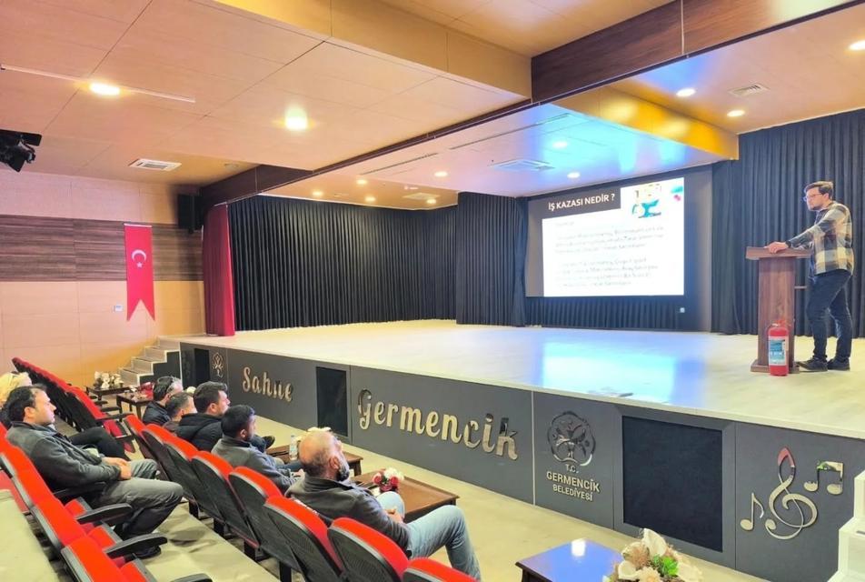 Germencik Belediyesi'nden personele iş güvenliği eğitimi