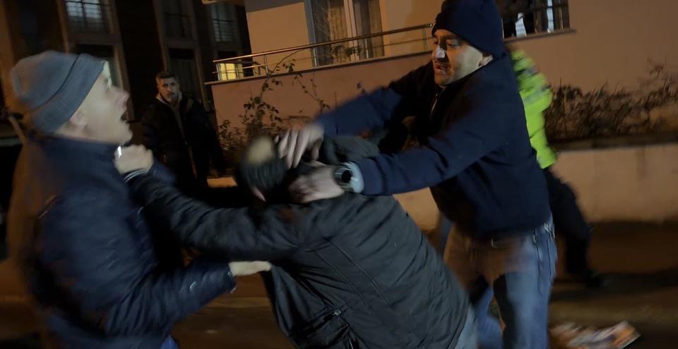 Soba faciası kavgayla bitti