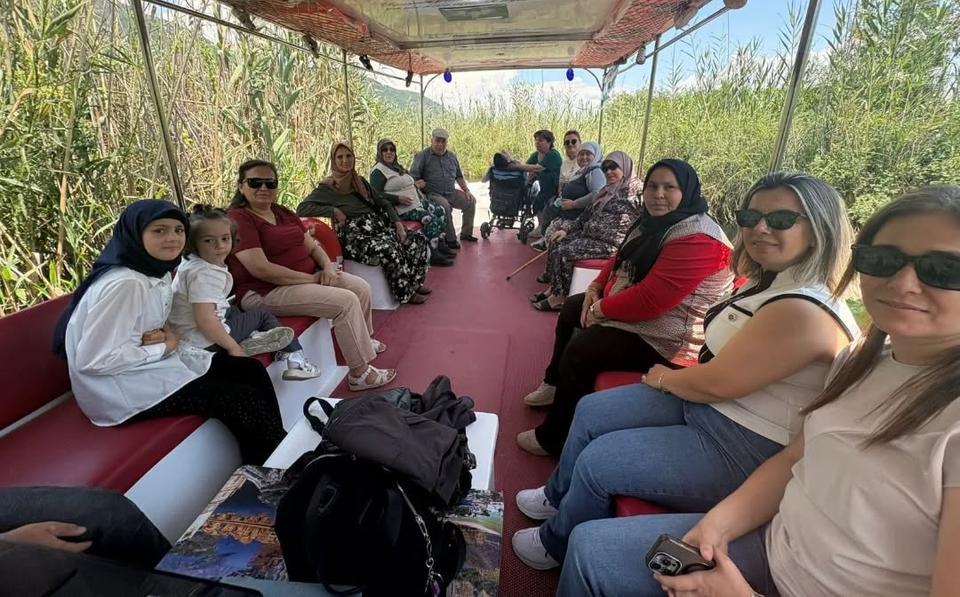 Germencik Belediyesi'nden fedakâr ailelere moral gezisi