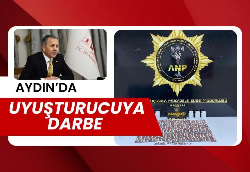 Aydın'da uyuşturucuya darbe