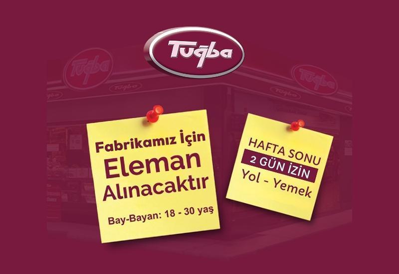 Tuğba Kuruyemiş eleman arıyor