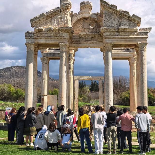 Karacasu’da çocuklar tarihle buluştu