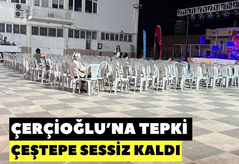 Çerçioğlu’na tepki: Çeştepe sessiz kaldı