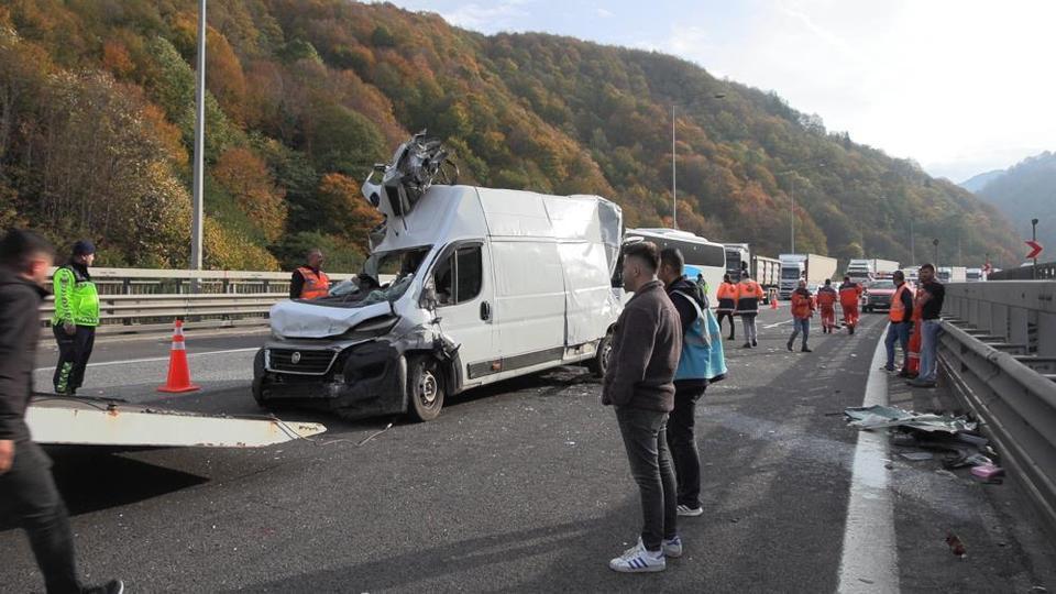 Zincirleme kaza: 1 yaralı