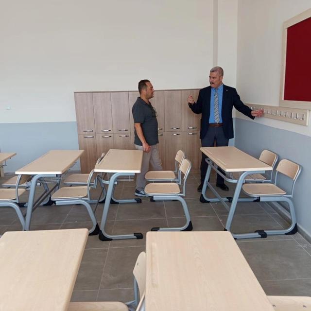 Efeler’de okullar yeni eğitim öğretim yılına hazırlanıyor