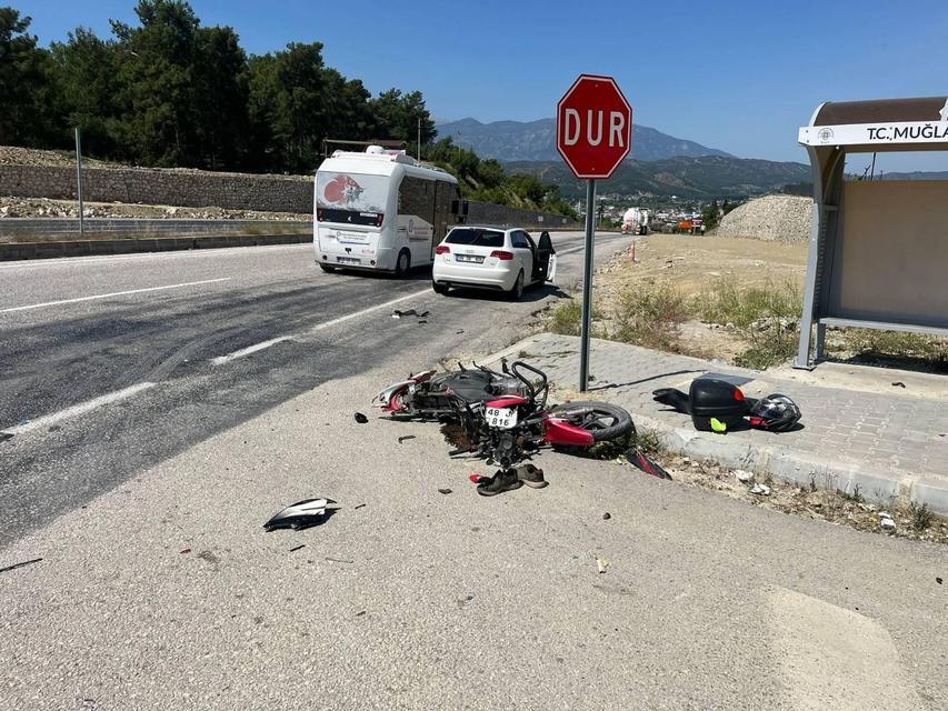 Muğla'da motosiklet kazası: 1 ölü