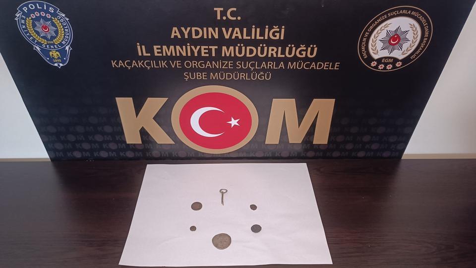 Aydın’da tarihi eser operasyonu