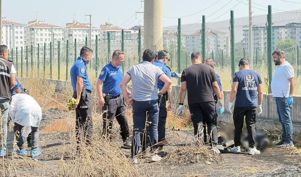 Boş arazide bir kişi ölü bulundu
