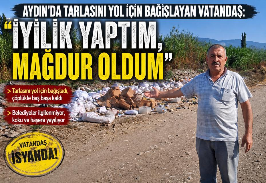 "İyilik yaptım, mağdur oldum"