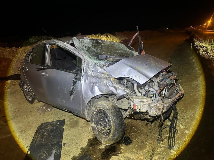 Trafik kazasında biri ağır 2 kişi yaralandı