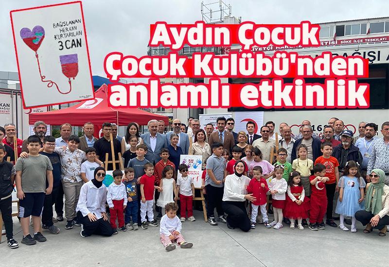 Aydın Çocuk Çocuk Kulübü'nden anlamlı etkinlik