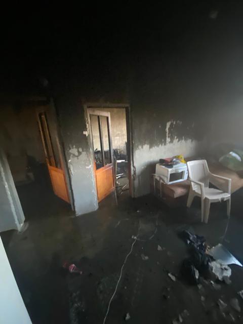 Ev yangınında öldü, eski eşi gözaltında