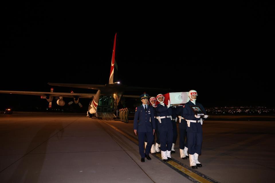 Şehit Ümit Üzüm'ün cenazesi Kayseri'ye getirildi