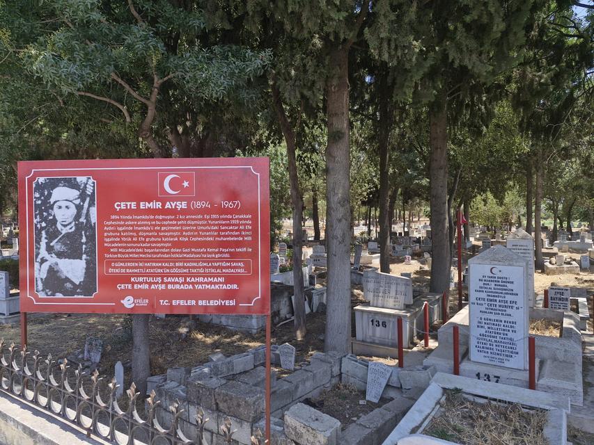 Çete Emir Ayşe’nin mezarı restore edildi