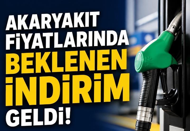 Akaryakıt fiyatlarında beklenen indirim geldi!