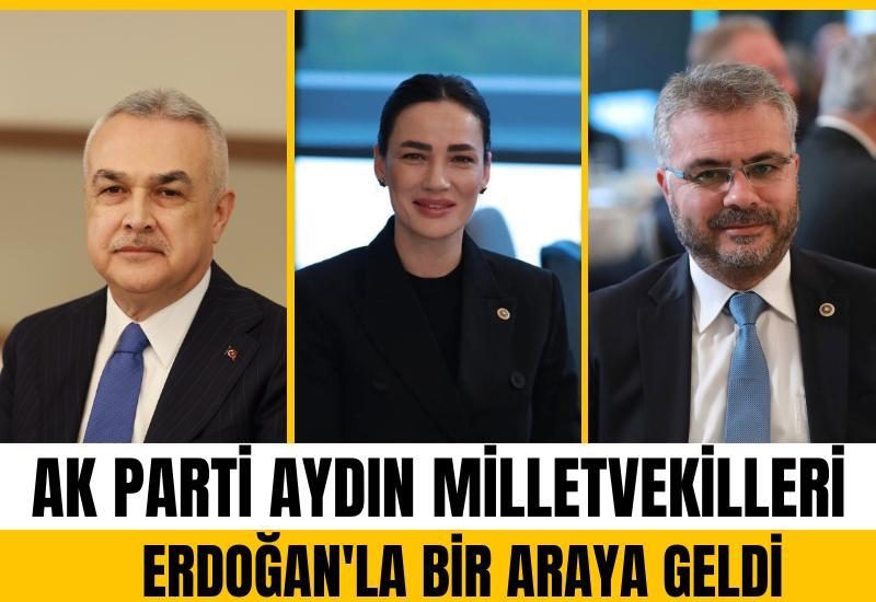 AK Parti Aydın Milletvekilleri Erdoğan'la bir araya geldi