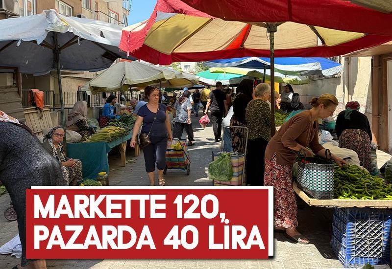 Markette 120, pazarda 40 lira