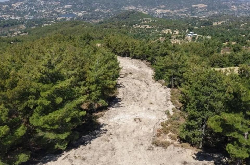 Çine’de orman yangınlarına karşı önlemler artırıldı