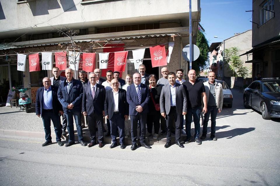 CHP'li Saatçı ilçe ilçe geziyor